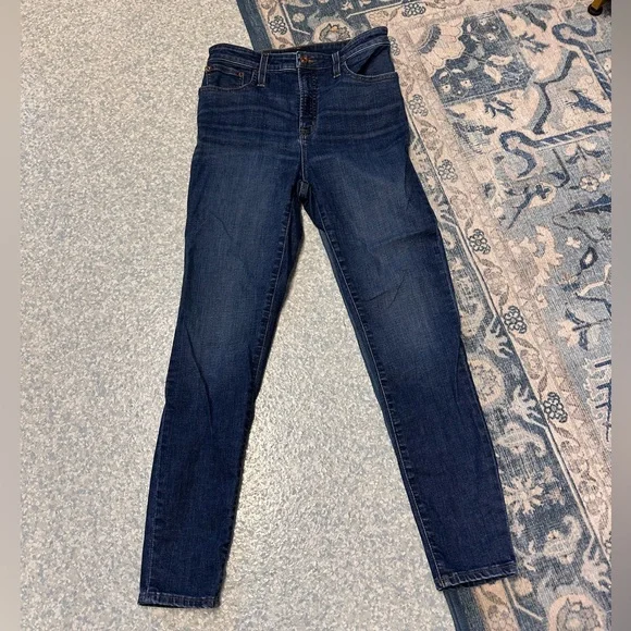 J CREW SKINNY JEANS - Dark Wash - Picture 1 of 1